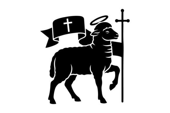 A Black Sheep Silhouette for Crafters & Illustrations