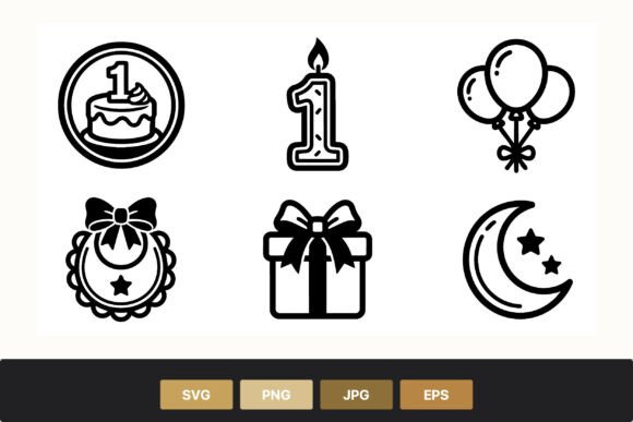 A Designer Reviews Birthday Icons for Brand Packaging
