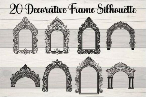 Ornamental Frame: Elegant Graphics & Illustrations